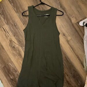 Target Universal Thread Forest Green Tank Top Dress, size Small
